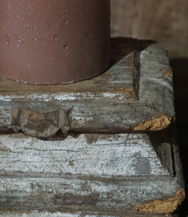 Rene Houtman Oud Houten Poer | Nr 2 | H12 x B20 x D20 cm