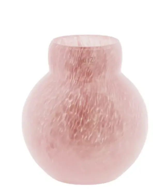 DutZ Vaas Bolki | Roze | H24 x D21 cm