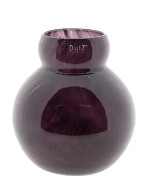 DutZ Vaas Bolki | Pruim | H24 x D21 cm