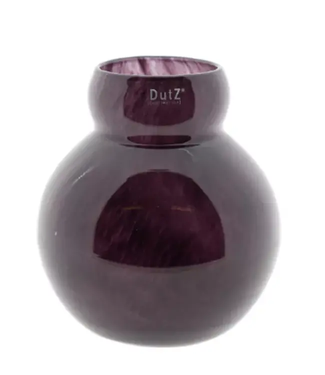 DutZ Vaas Bolki | Pruim | H24 x D21 cm