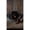 Uniek Houten Ornament | Grijs | H5 x D35 cm