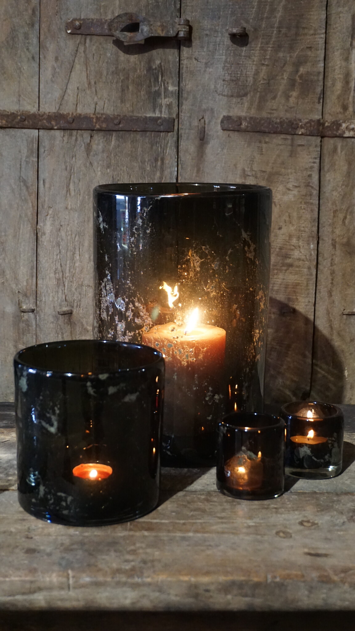 Rene Houtman Windlicht | Chocolate | H30 x D20 cm | Puur Wonen Sophie