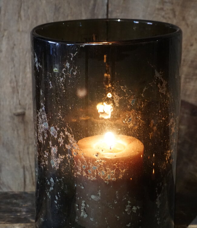 Rene Houtman Windlicht | Chocolate | H30 x D20 cm | Puur Wonen Sophie
