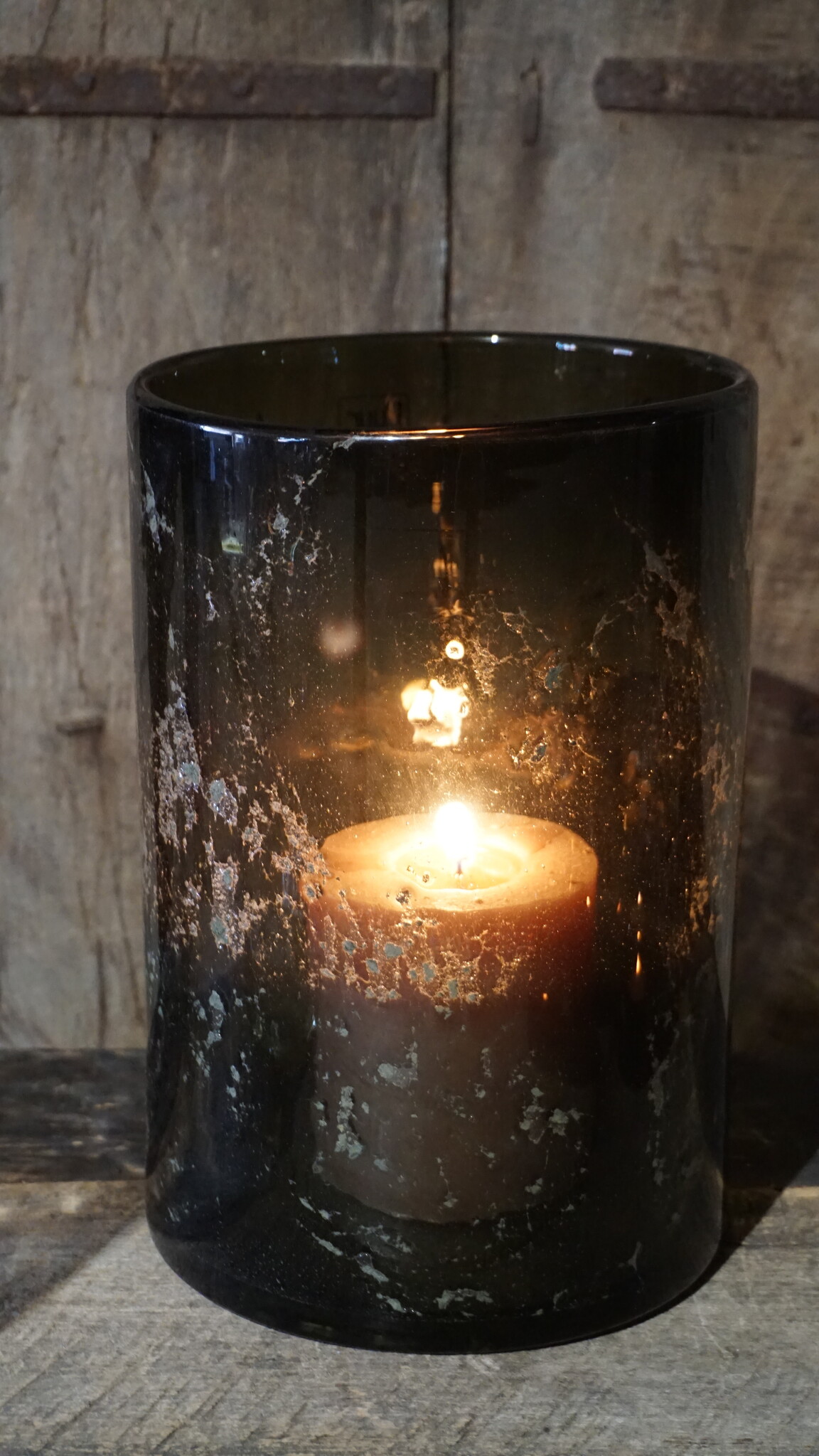 Rene Houtman Windlicht | Chocolate | H30 x D20 cm | Puur Wonen Sophie