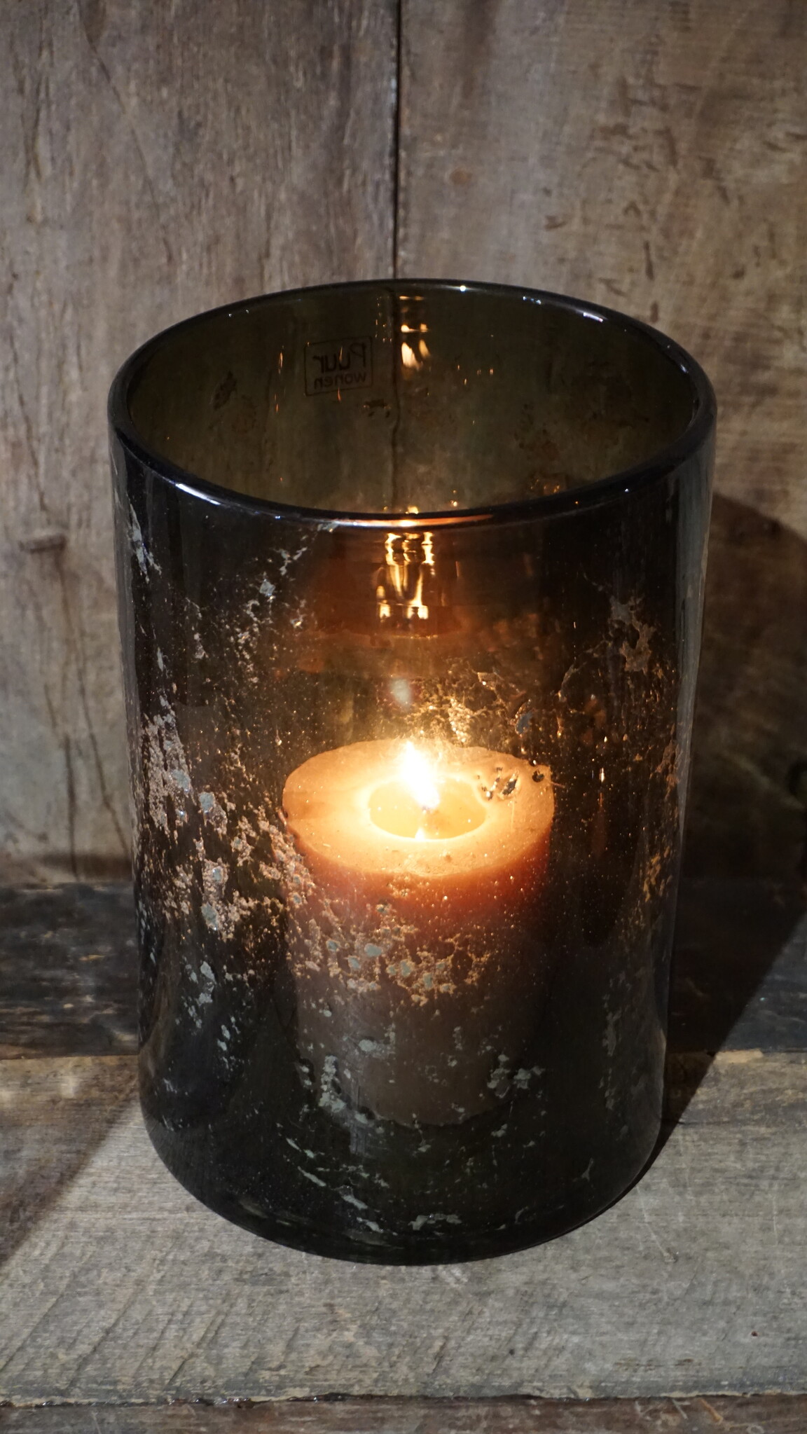 Rene Houtman Windlicht | Chocolate | H30 x D20 cm | Puur Wonen Sophie