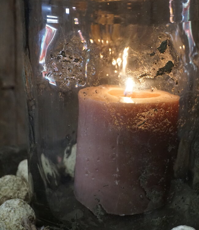 Rene Houtman Windlicht | Metaalsnippers | H25 x D20 cm | Puur Wonen Sophie