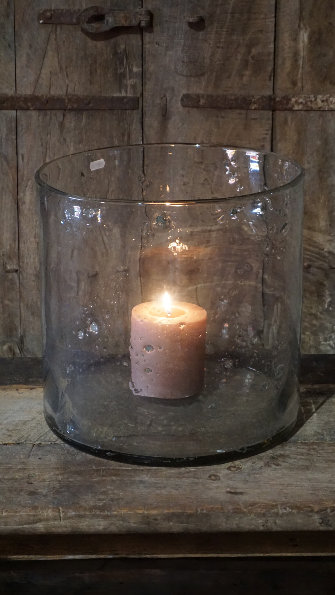 Rene Houtman Windlicht | Metaalsnippers | H35 x D35 cm | Puur Wonen Sophie