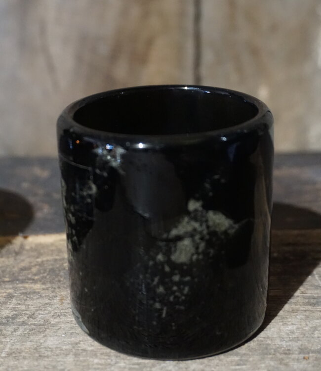 Rene Houtman Windlicht | Glas | Chocolate | H7 x D7 cm | Puur Wonen Sophie