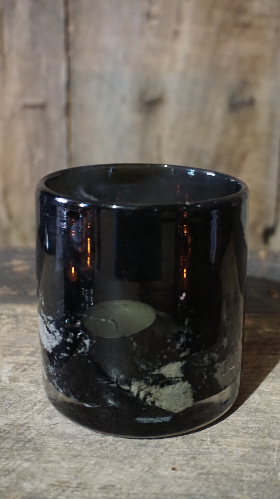 Rene Houtman Windlicht | Glas | Chocolate | H10 x D10 cm | Puur Wonen Sophie