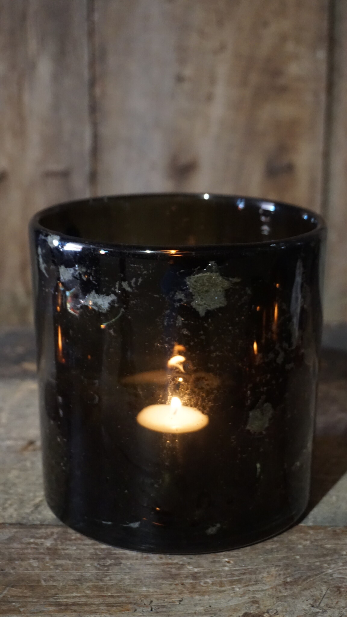 Rene Houtman Windlicht | Glas | Chocolate | H14 x D14 cm | Puur Wonen Sophie