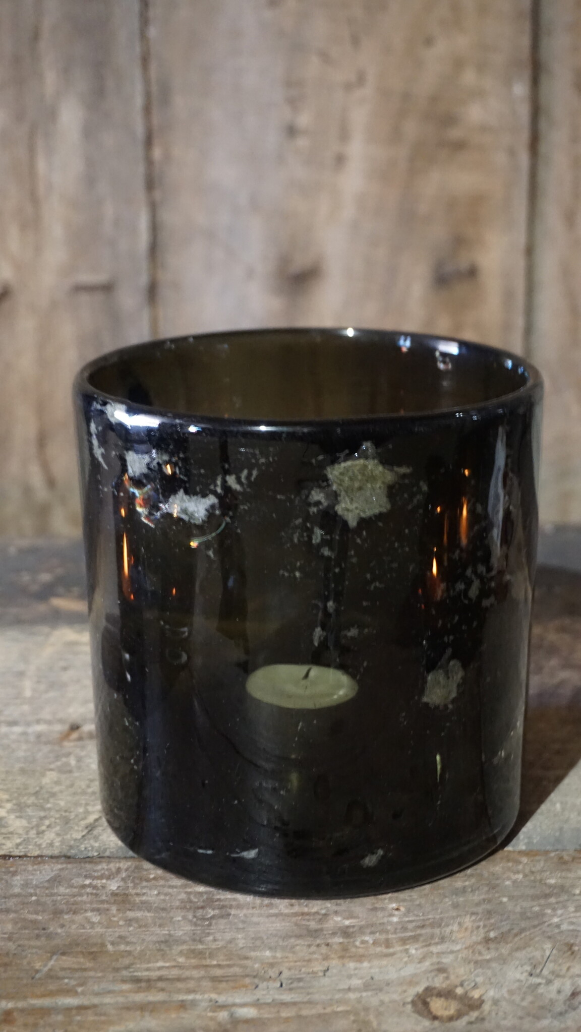 Rene Houtman Windlicht | Glas | Chocolate | H14 x D14 cm | Puur Wonen Sophie