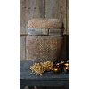 Authentieke Rieten Mand Met Deksel | H35xB28 cm