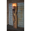 Houten Kaarsenhouder | H92 x B16 x D20 cm