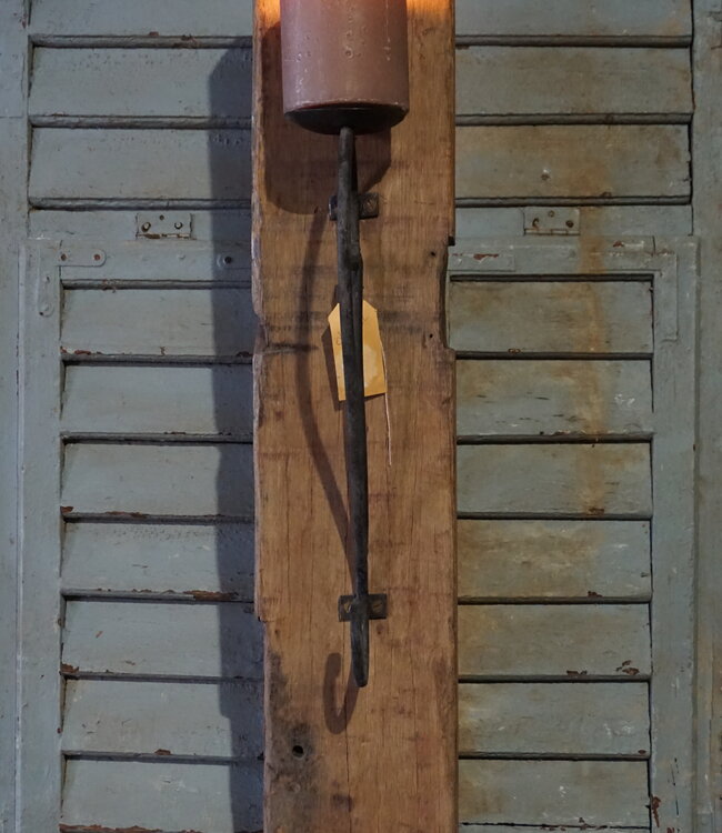 Rene Houtman Houten Kaarsenhouder | H92 x B16 x D20 cm