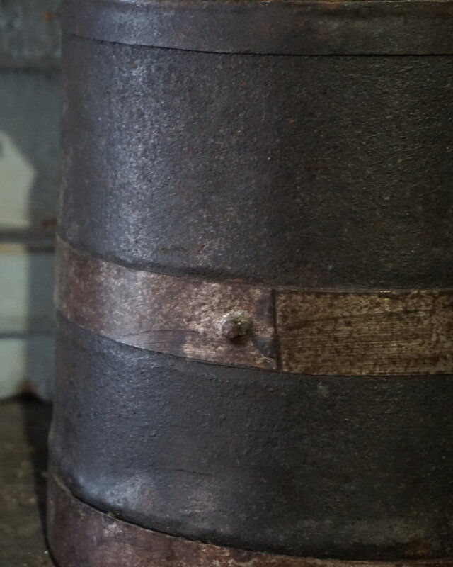 Rene Houtman Authentieke Oude Metalen Roest Pot