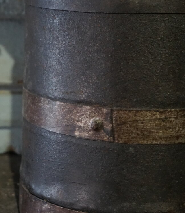 Rene Houtman Authentieke Oude Metalen Roest Pot