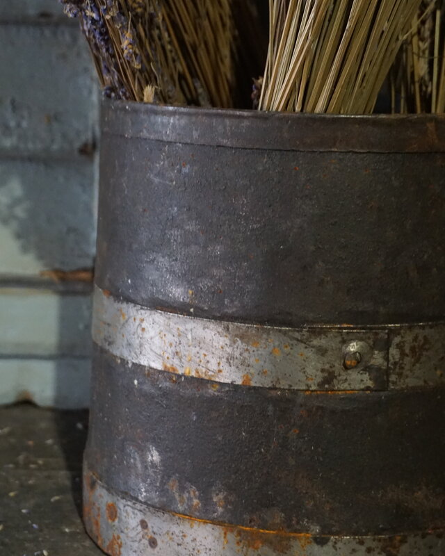 Rene Houtman Stoere Authentieke Roestige Metalen Pot