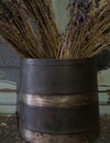 Rene Houtman Oude Roestige Metalen Decoratieve Pot