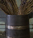 Rene Houtman Oude Roestige Metalen Decoratieve Pot