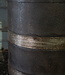 Rene Houtman Oude Roestige Metalen Decoratieve Pot