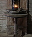 Rene Houtman Landelijke Vintage Wijntafel | H71 x D60 cm
