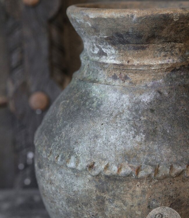 Be-Uniq Verweerde Oude Kruik | Indonesië | H22xD20 cm