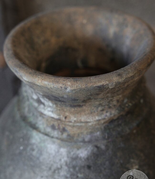 Be-Uniq Verweerde Oude Kruik | Indonesië | H22xD20 cm