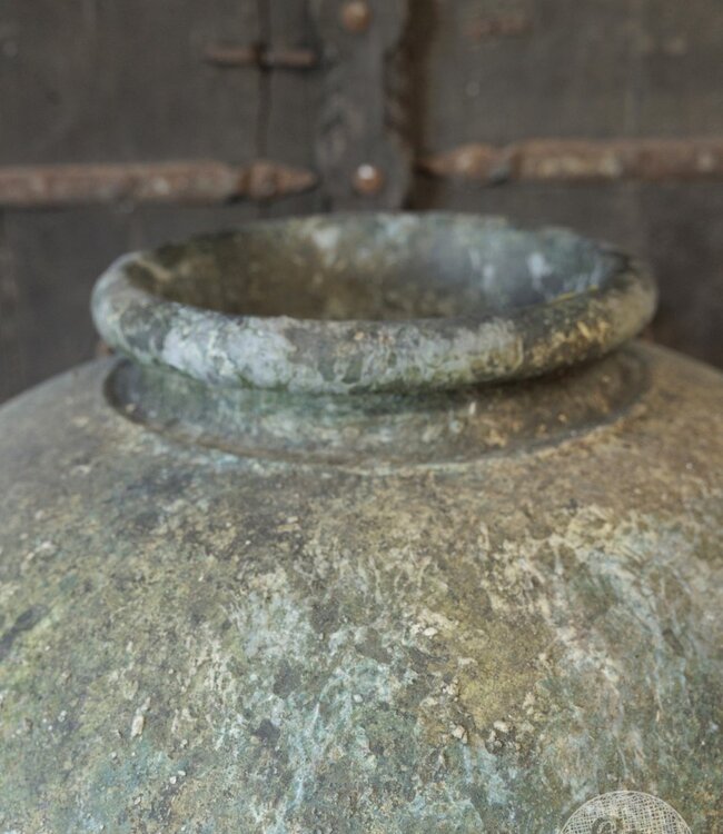 Be-Uniq Verweerde Oude Kruik | Indonesië | H62 x D60 cm