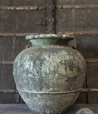Be-Uniq Verweerde Oude Kruik | Indonesië | H55 x D55 cm