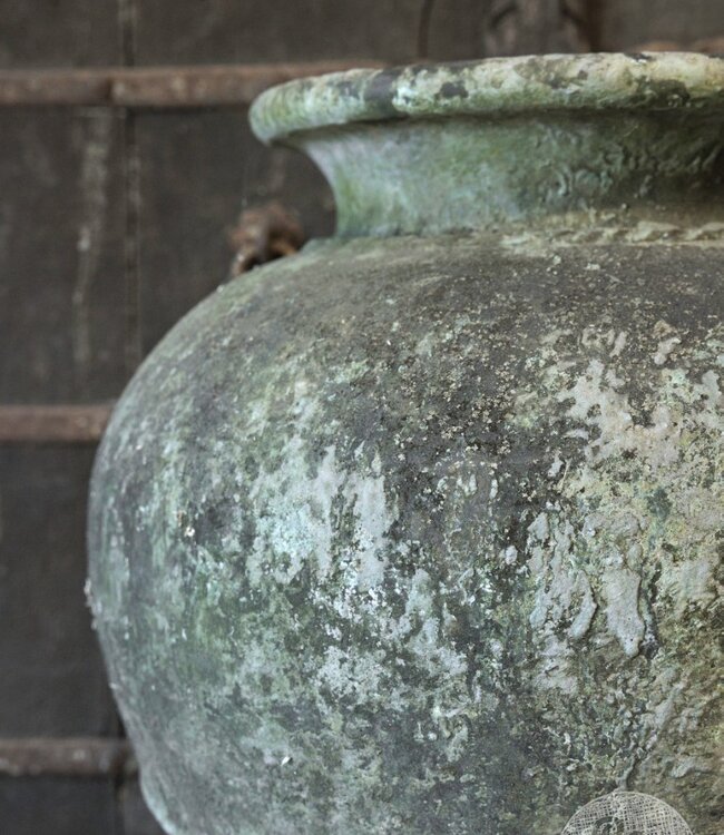 Be-Uniq Verweerde Oude Kruik | Indonesië | H55 x D55 cm