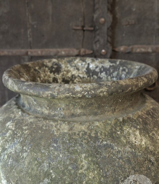 Be-Uniq Verweerde Oude Kruik | Indonesië | H63 x D54 cm