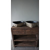 Waskom Rivierkom | Set Van 2 | H15 x B50 x D40 cm