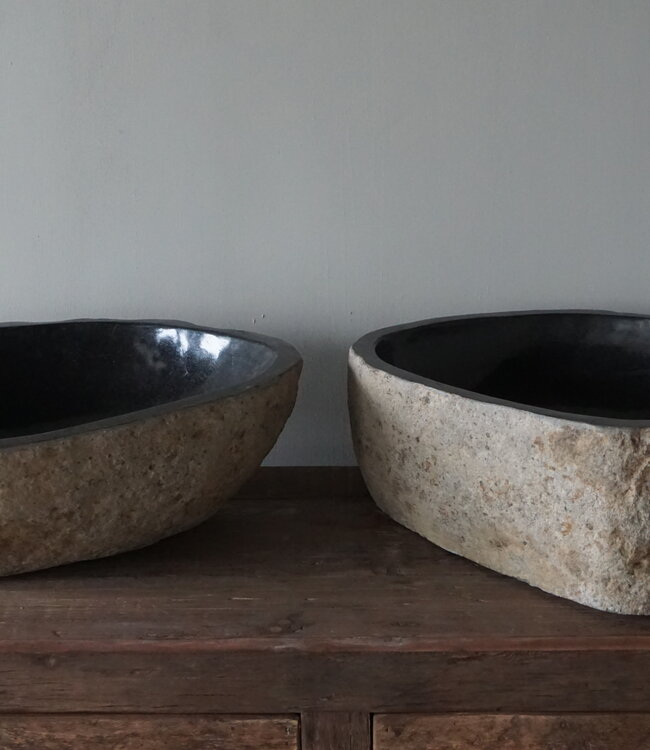 Rene Houtman Waskom Rivierkom | Set Van 2 | H15 x B50 x D40 cm