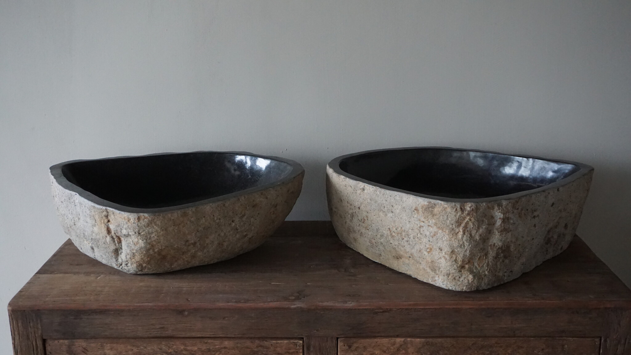 Rene Houtman Waskom Rivierkom | Set Van 2 | H15 x B50 x D40 cm