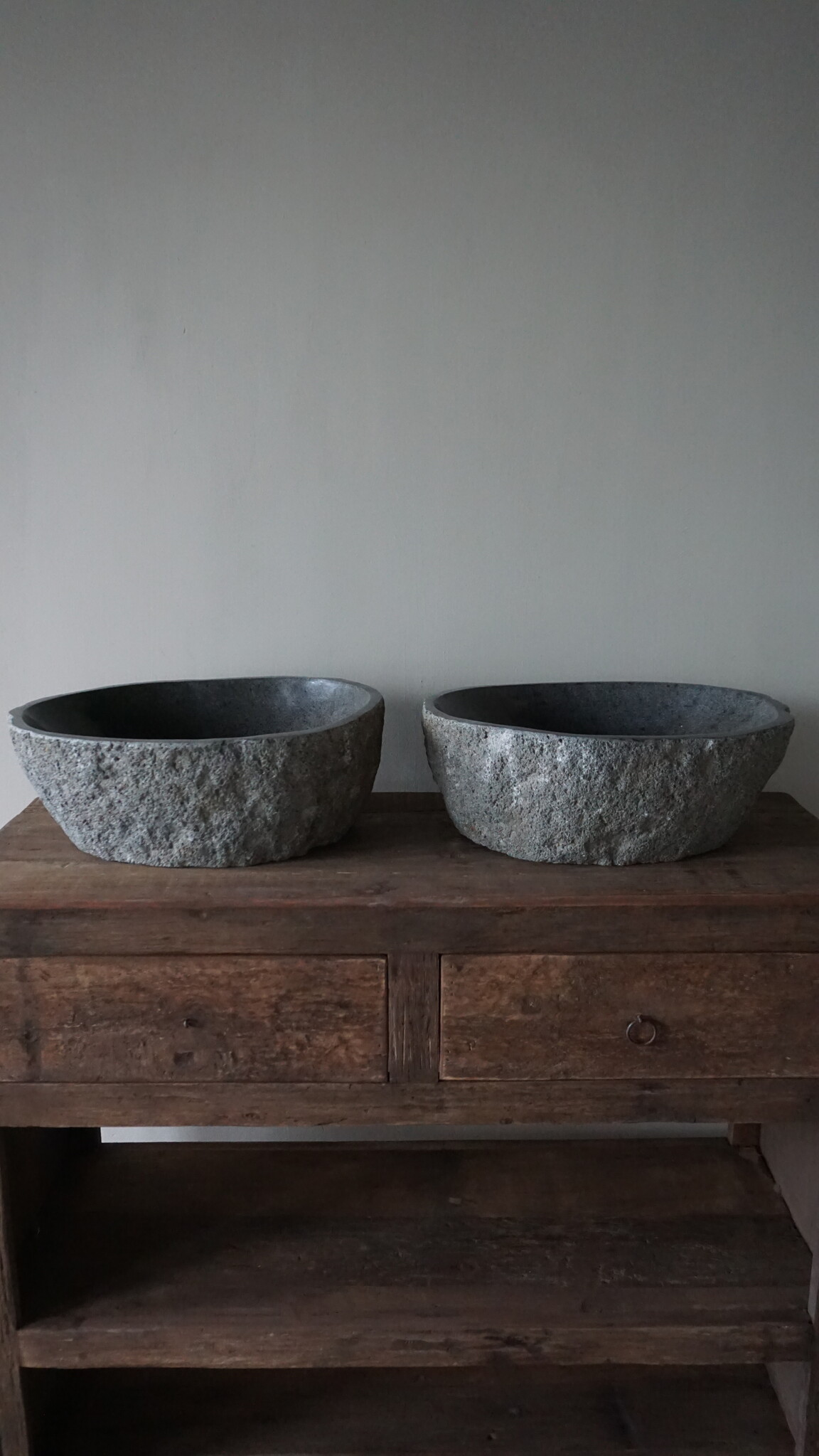Rene Houtman Waskom Rivierkom | Set Van 2 | H16 x B43 x D36 cm