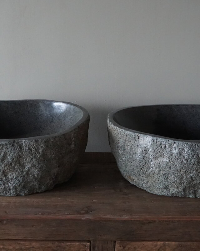 Rene Houtman Waskom Rivierkom | Set Van 2 | H16 x B43 x D36 cm