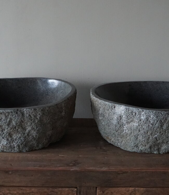 Rene Houtman Waskom Rivierkom | Set Van 2 | H16 x B43 x D36 cm