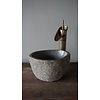 Kleine Stenen Waskom + Spoelgat | H13 x B24 x D21 cm