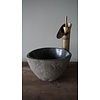 Kleine Stenen Waskom + Spoelgat | H13 x B23 x D20 cm