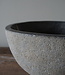 Rene Houtman Kleine Stenen Waskom + Spoelgat | H13 x B25 x D21 cm