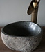 Rene Houtman Kleine Stenen Waskom + Spoelgat | H13 x B26 x D19 cm