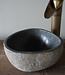 Rene Houtman Kleine Stenen Waskom + Spoelgat | H13 x B24 x D20 cm
