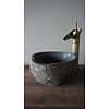 Kleine Stenen Waskom + Spoelgat | H13 x B25 x D22 cm
