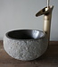 Rene Houtman Kleine Stenen Waskom + Spoelgat | H13 x B23 x D21 cm