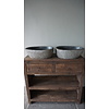 Waskom Rivierkom | Set Van 2 | H15 x B49 x D35 cm