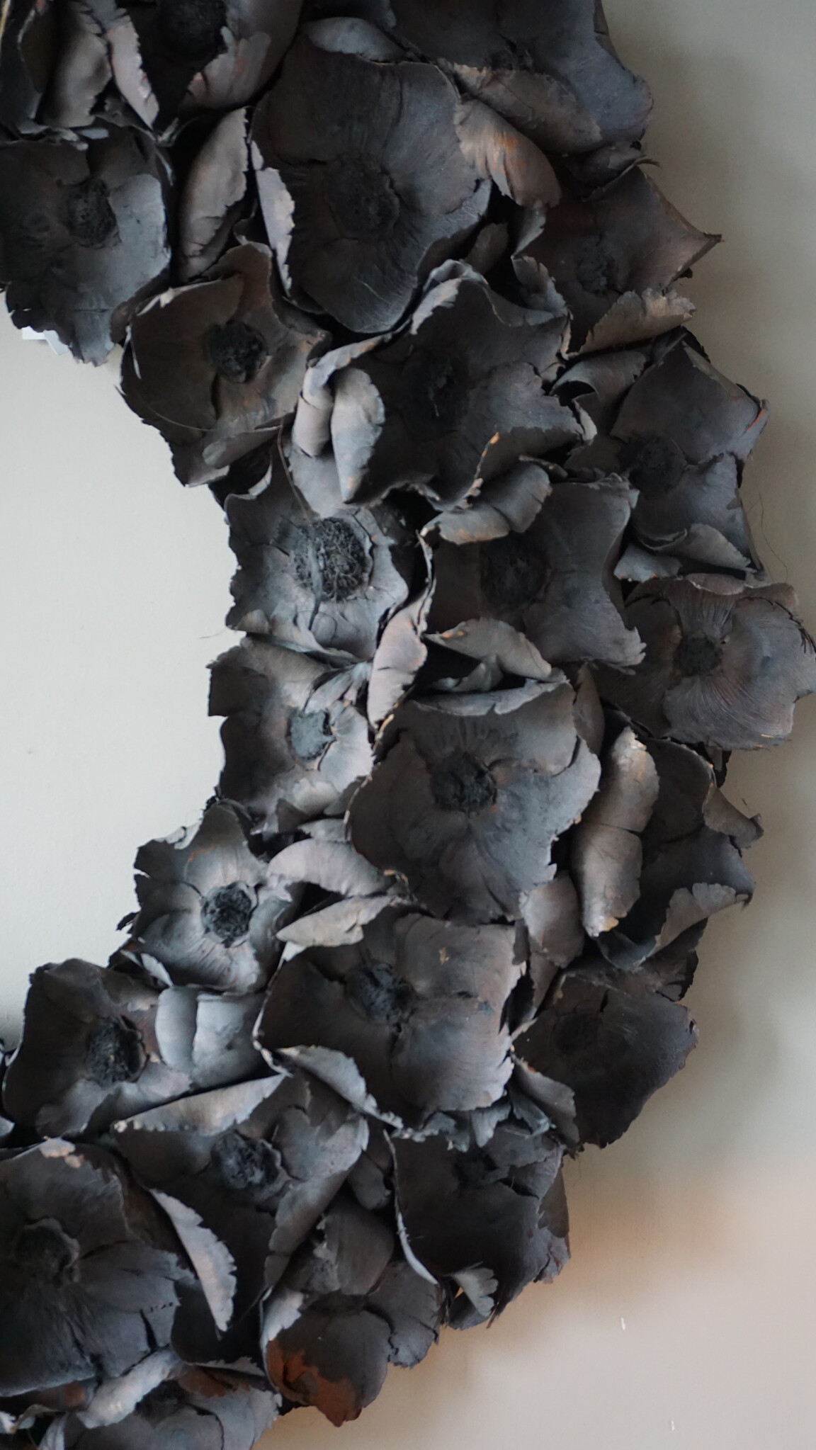 Rene Houtman Krans Palm Cup | Dark Grey Wash | 100 cm