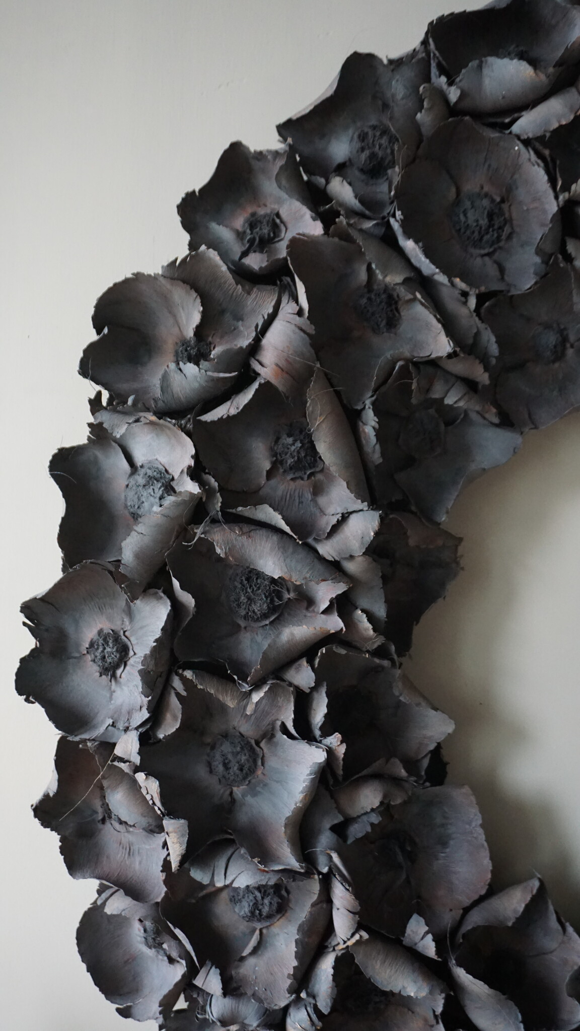 Rene Houtman Krans Palm Cup | Dark Grey Wash | 100 cm