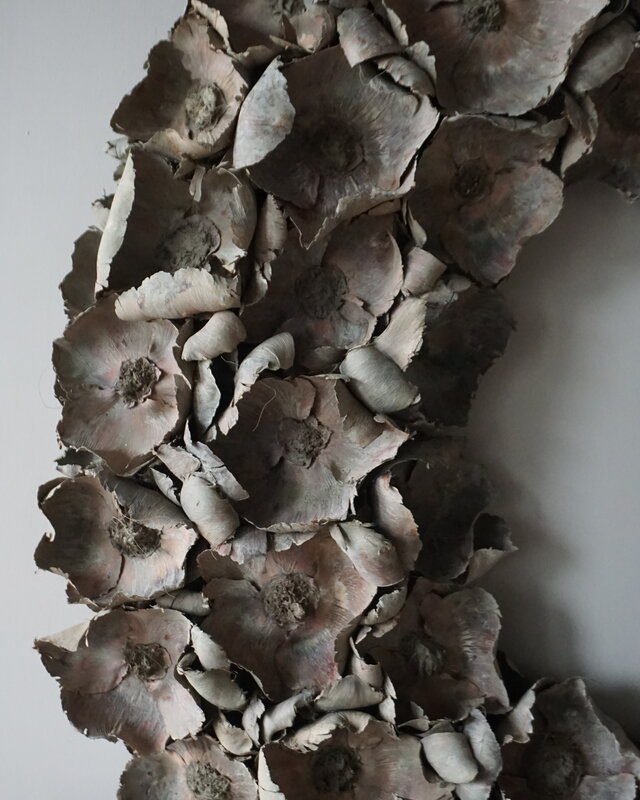 Rene Houtman Krans Palm Cup | Old Green Wash | 100 cm