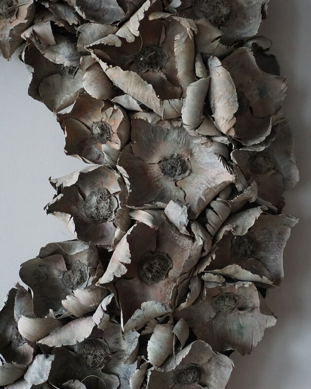 Rene Houtman Krans Palm Cup | Old Green Wash | 100 cm