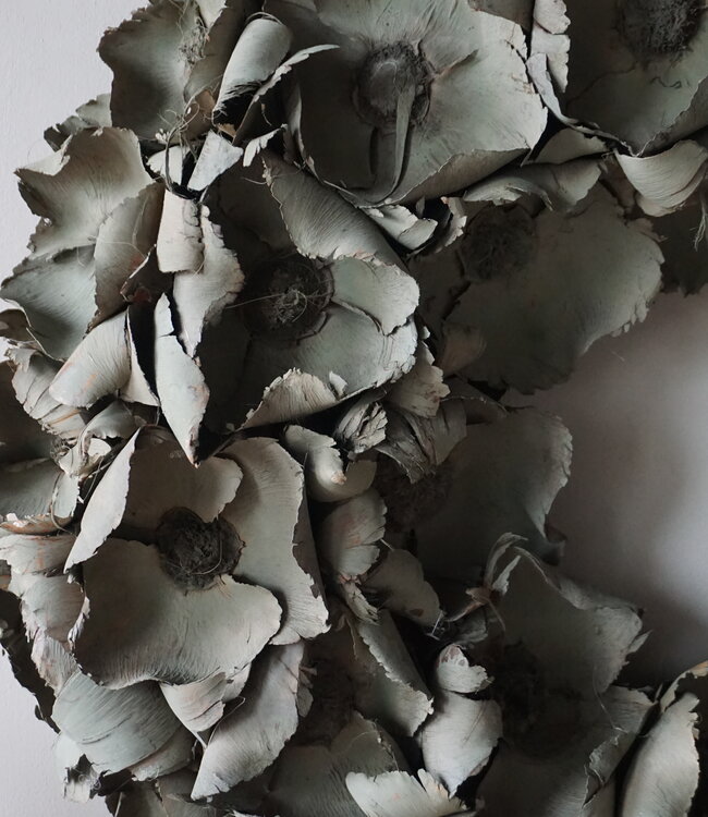 Rene Houtman Krans Palm Cup | Old Green Wash | 65 cm